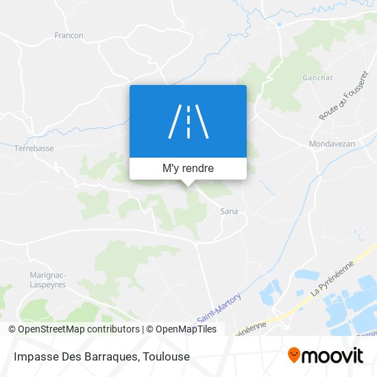 Impasse Des Barraques plan