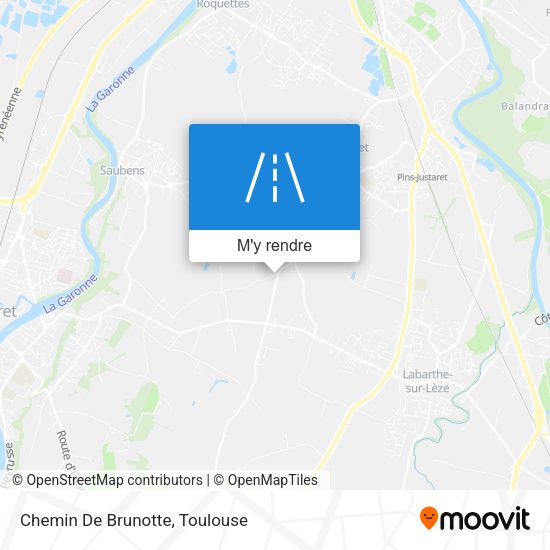 Chemin De Brunotte plan