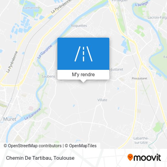 Chemin De Tartibau plan