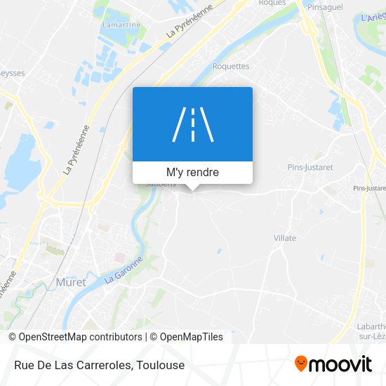 Rue De Las Carreroles plan