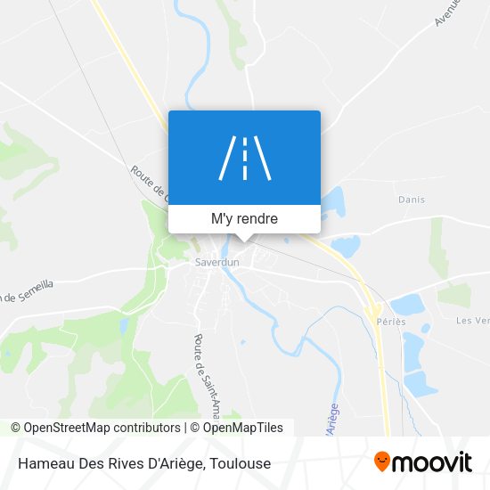 Hameau Des Rives D'Ariège plan