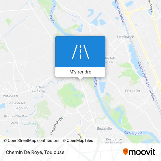 Chemin De Royé plan