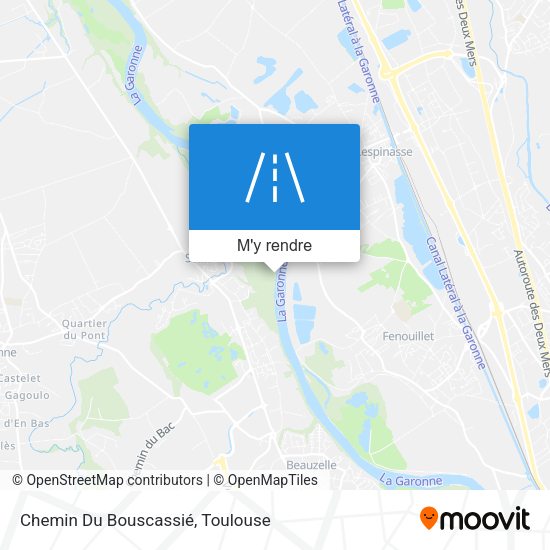 Chemin Du Bouscassié plan