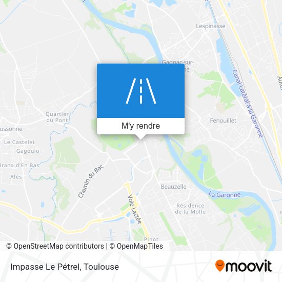Impasse Le Pétrel plan