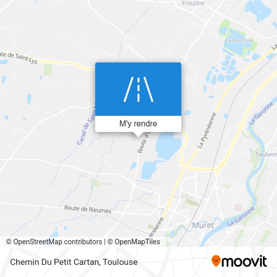 Chemin Du Petit Cartan plan