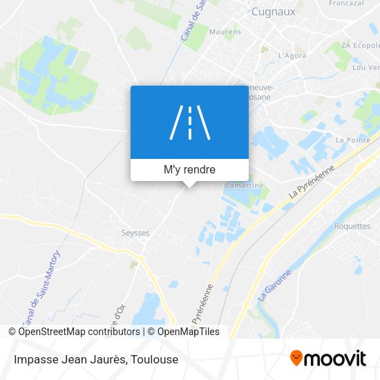 Impasse Jean Jaurès plan