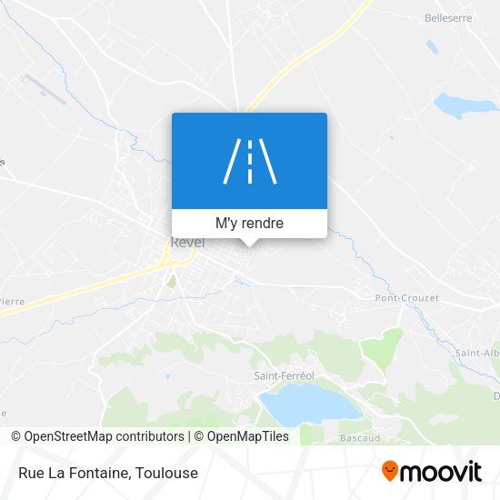 Rue La Fontaine plan