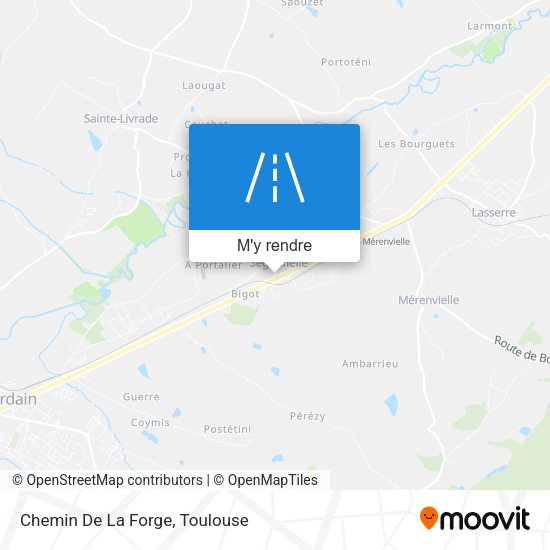 Chemin De La Forge plan