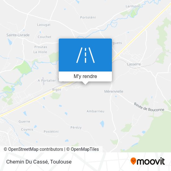 Chemin Du Cassé plan