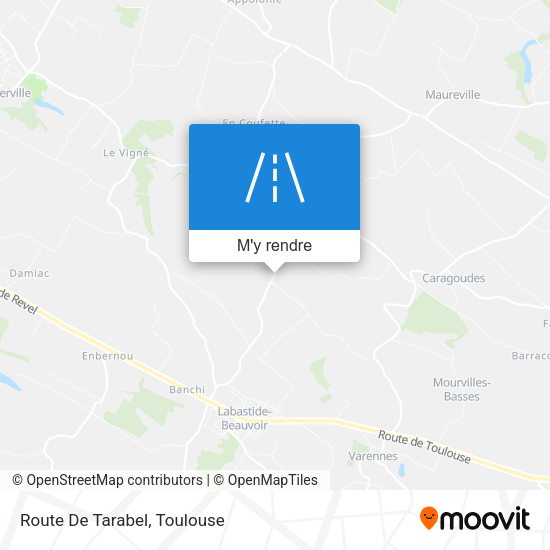Route De Tarabel plan