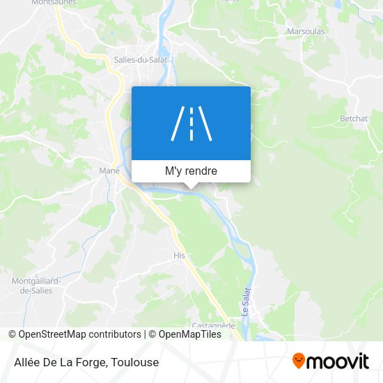Allée De La Forge plan