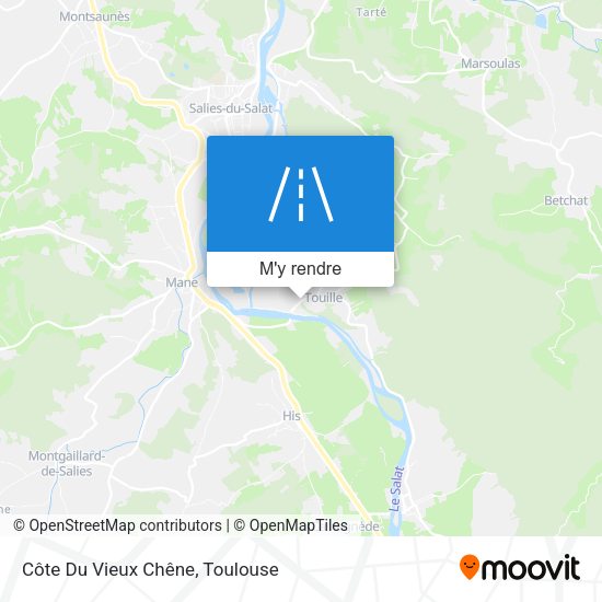 Côte Du Vieux Chêne plan