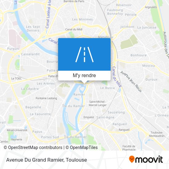 Avenue Du Grand Ramier plan