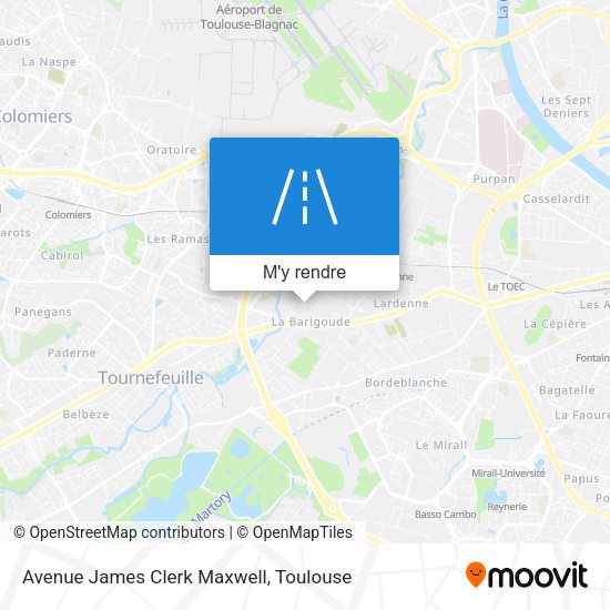 Avenue James Clerk Maxwell plan