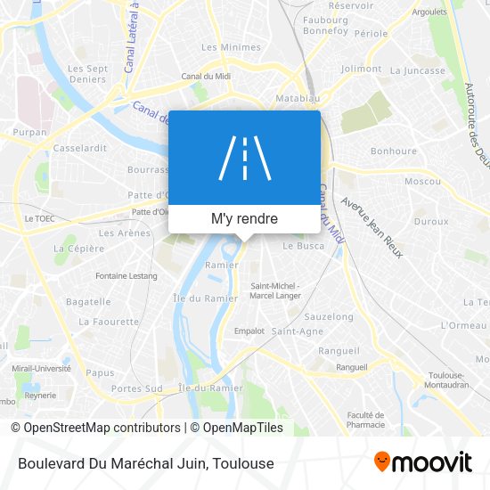 Boulevard Du Maréchal Juin plan