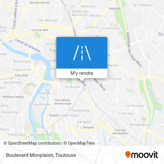 Boulevard Monplaisir plan