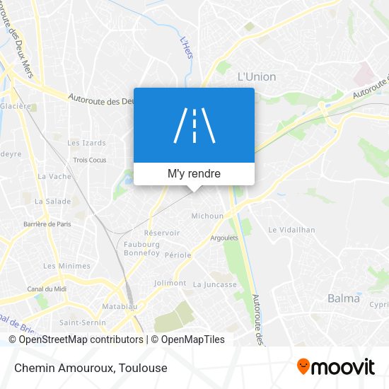 Chemin Amouroux plan