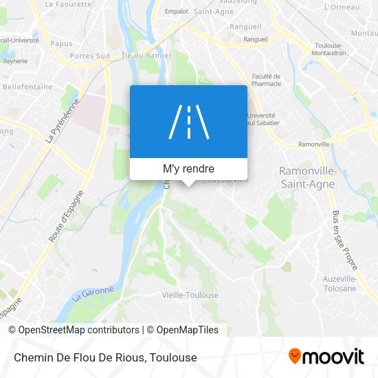 Chemin De Flou De Rious plan