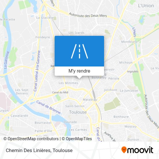 Chemin Des Linières plan