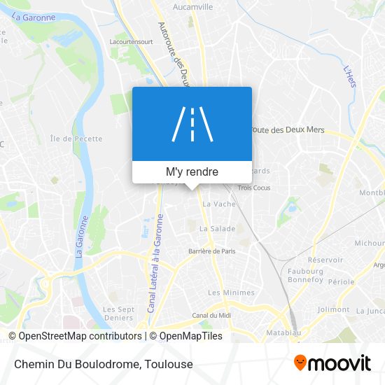 Chemin Du Boulodrome plan