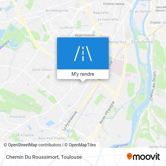 Chemin Du Roussimort plan