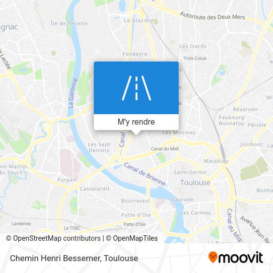 Chemin Henri Bessemer plan
