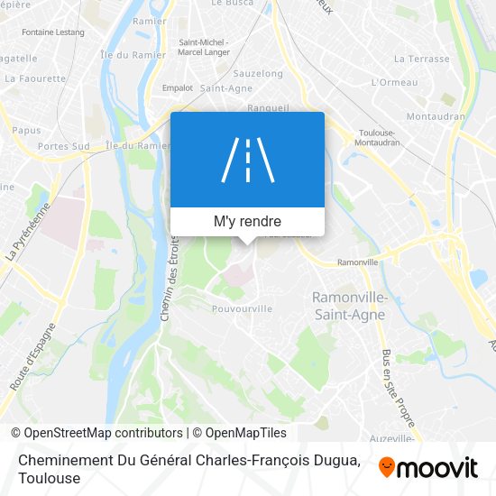 Cheminement Du Général Charles-François Dugua plan