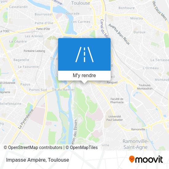 Impasse Ampère plan
