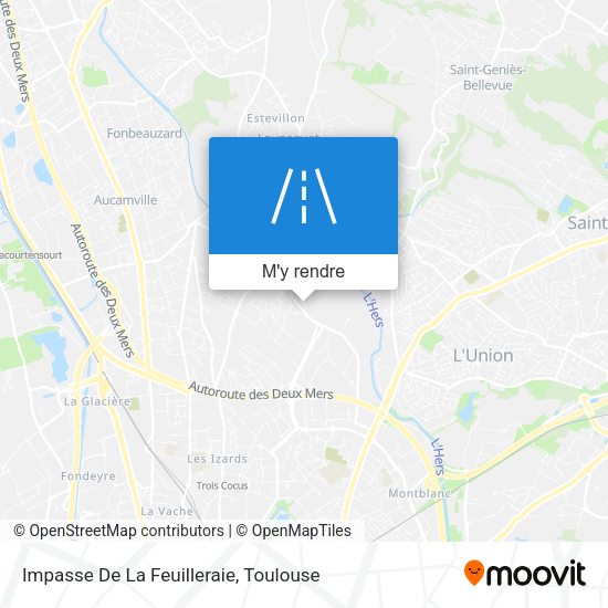 Impasse De La Feuilleraie plan
