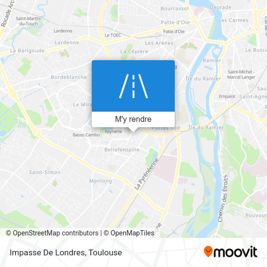 Impasse De Londres plan