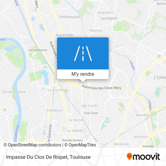 Impasse Du Clos De Rispet plan