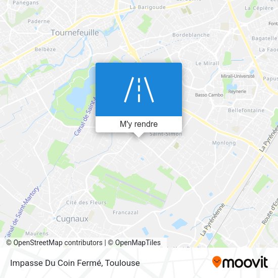 Impasse Du Coin Fermé plan