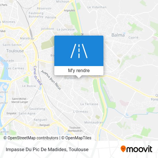 Impasse Du Pic De Madides plan