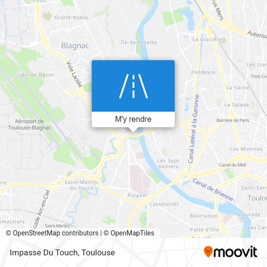 Impasse Du Touch plan