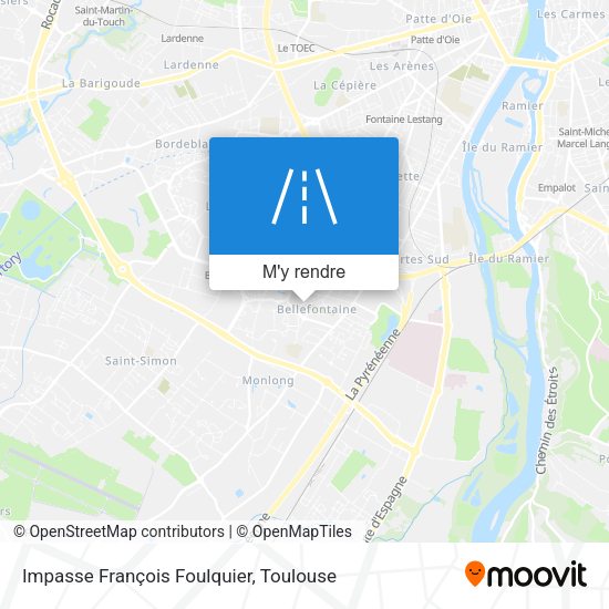 Impasse François Foulquier plan