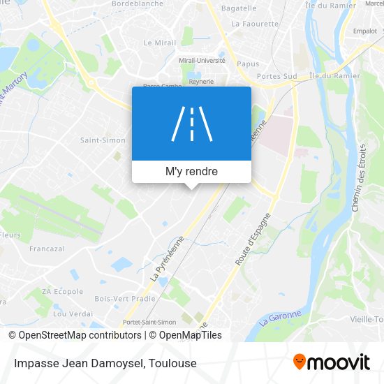 Impasse Jean Damoysel plan