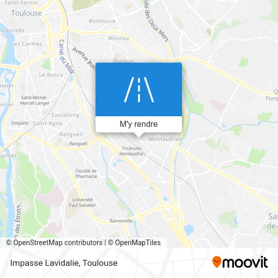 Impasse Lavidalie plan
