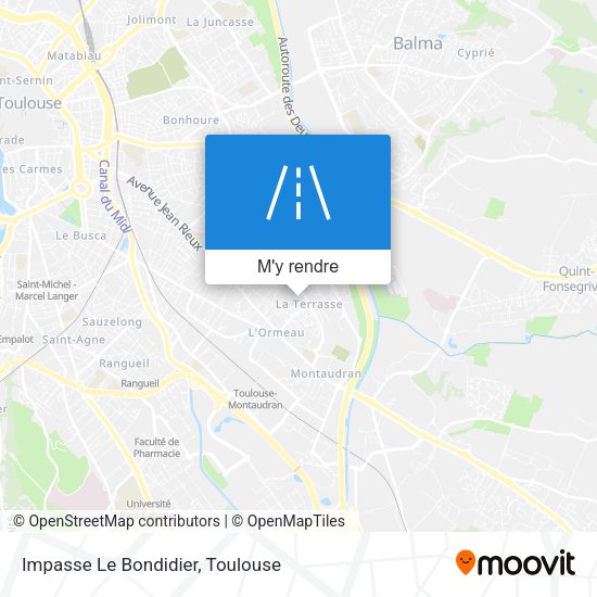 Impasse Le Bondidier plan