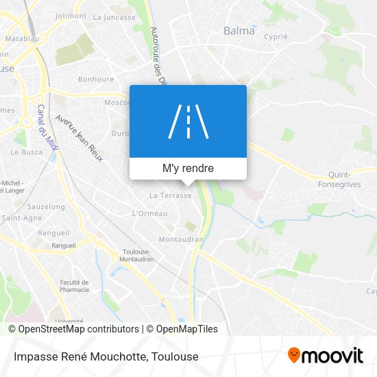 Impasse René Mouchotte plan
