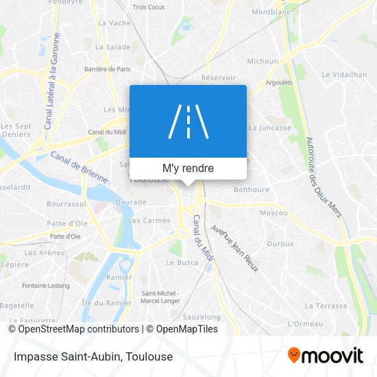 Impasse Saint-Aubin plan