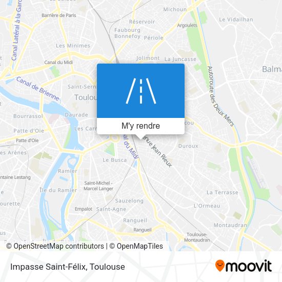 Impasse Saint-Félix plan