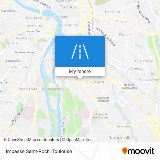 Impasse Saint-Roch plan