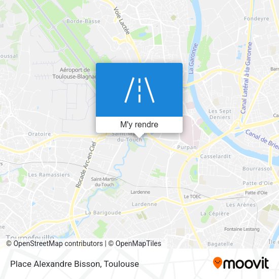 Place Alexandre Bisson plan