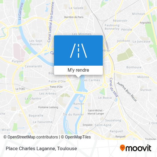 Place Charles Laganne plan