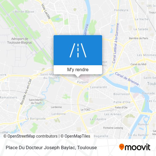 Place Du Docteur Joseph Baylac plan