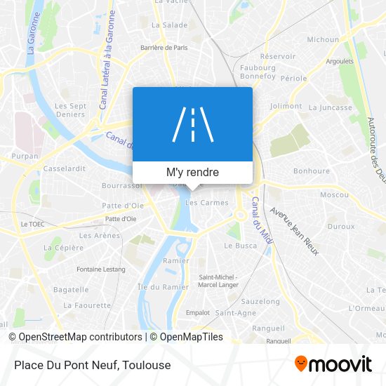 Place Du Pont Neuf plan