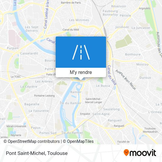 Pont Saint-Michel plan