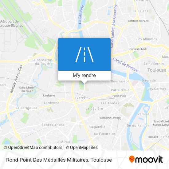 Rond-Point Des Médaillés Militaires plan