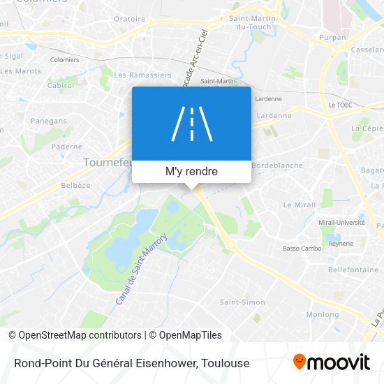 Rond-Point Du Général Eisenhower plan