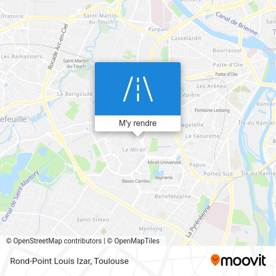 Rond-Point Louis Izar plan